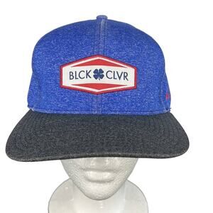 Black Clover Baseball Cap Surf and Skate Blue Black New With Tags Snap Back